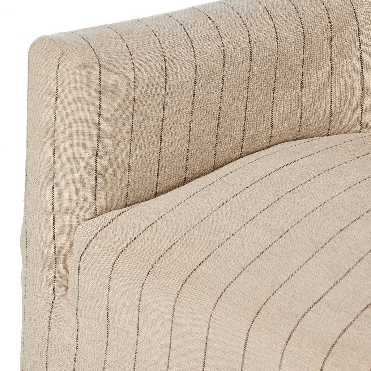 Poltrona girevole con fodera Lowell