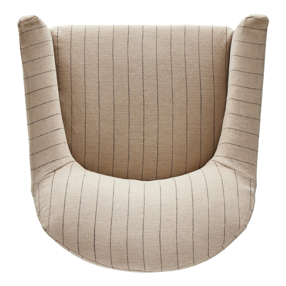 Poltrona girevole con fodera Lowell