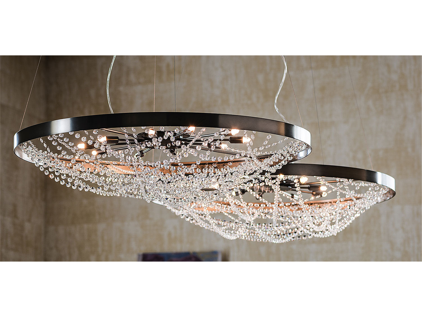Lampadario di cristallo