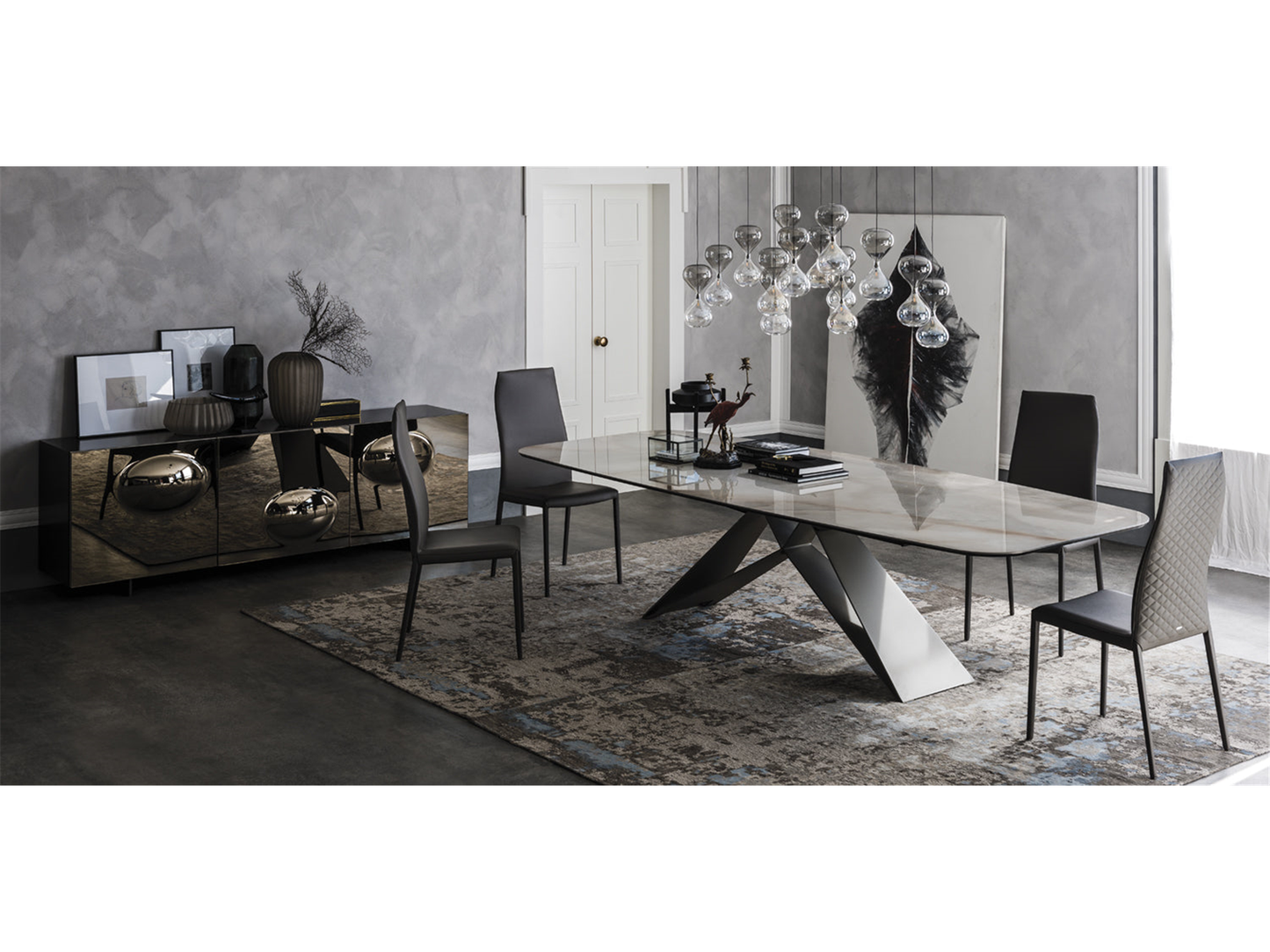 Tavolo da pranzo Premier Keramik - 118W