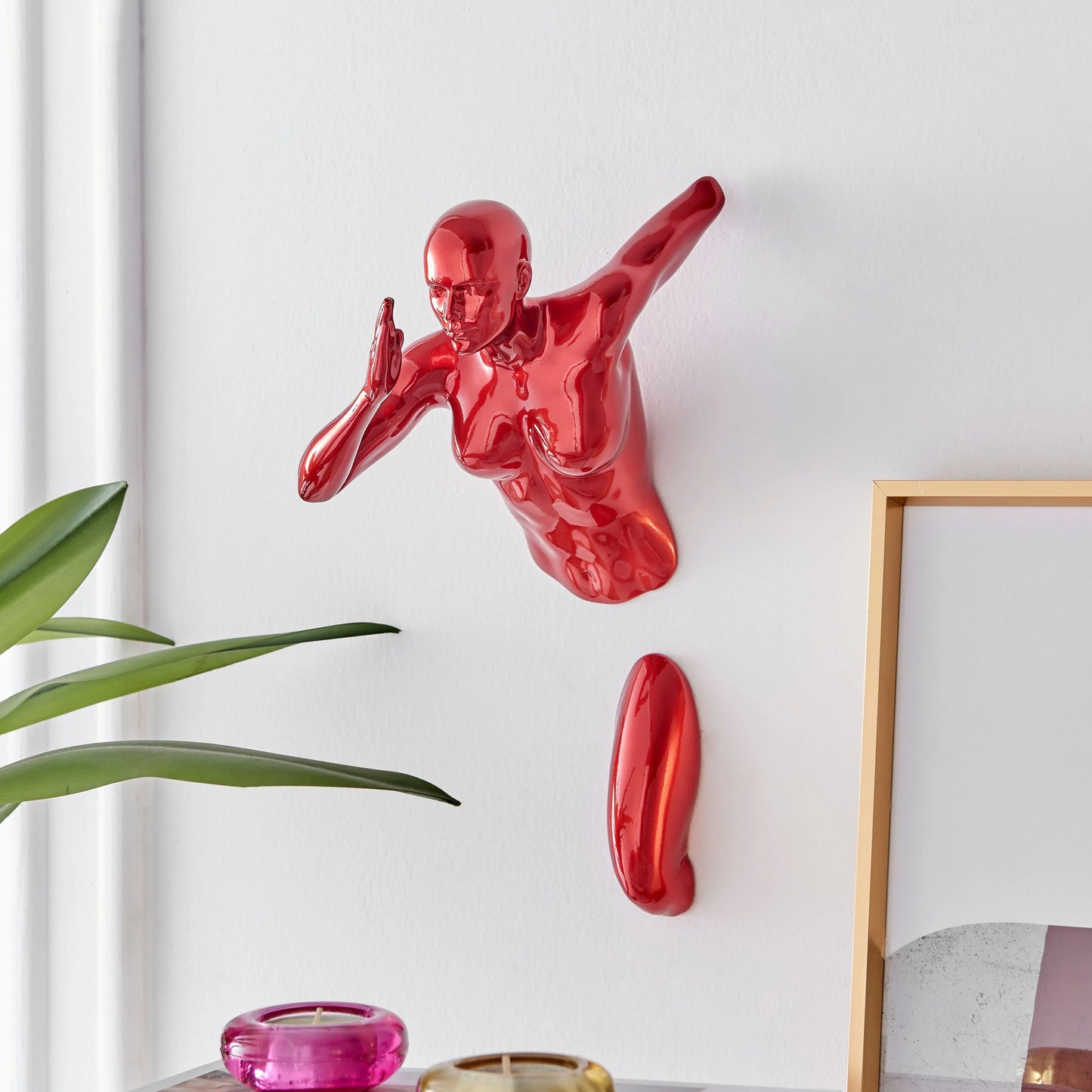 DECORAZIONE DA PARETE DONNA RUNNER