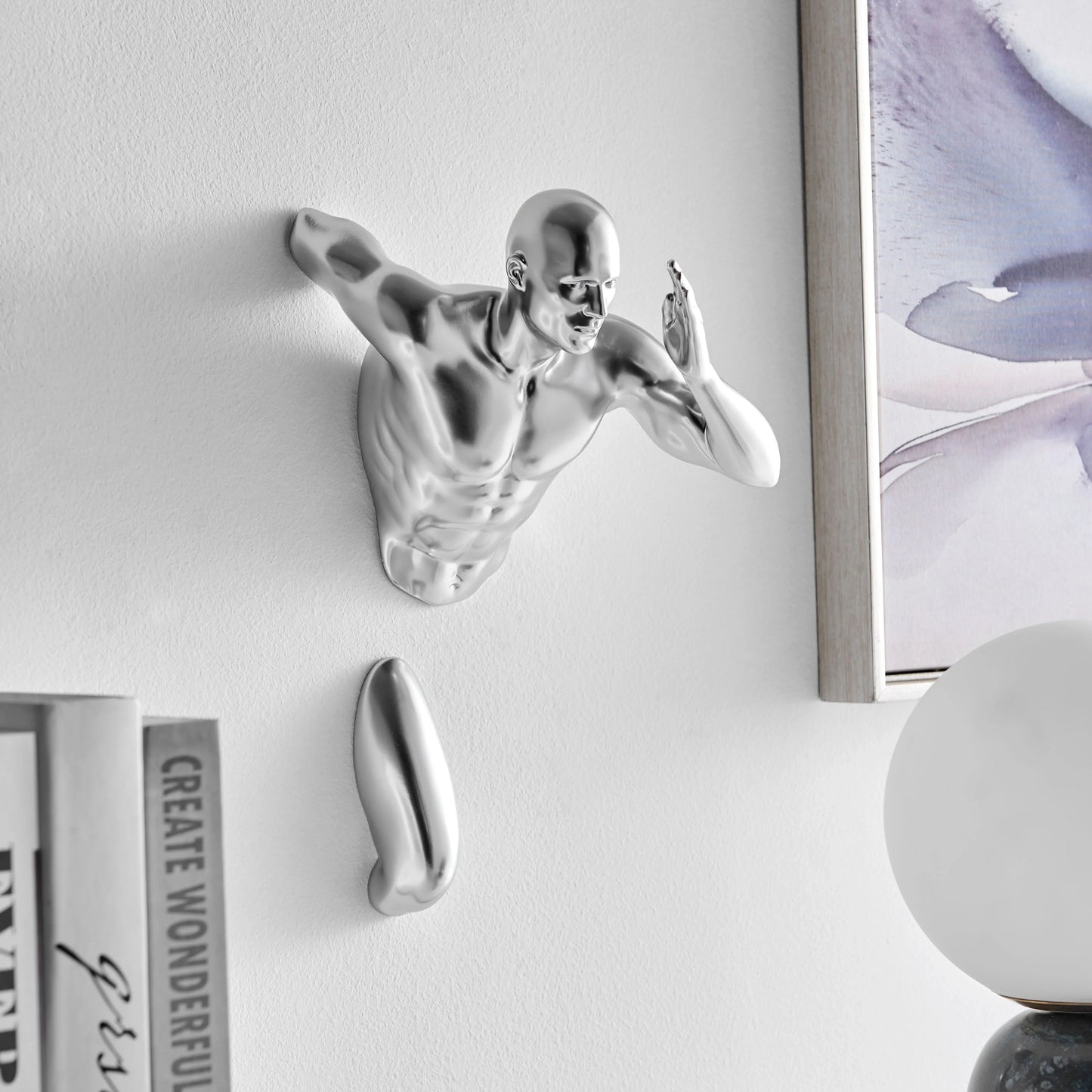 DECORAZIONE DA PARETE RUNNER MAN