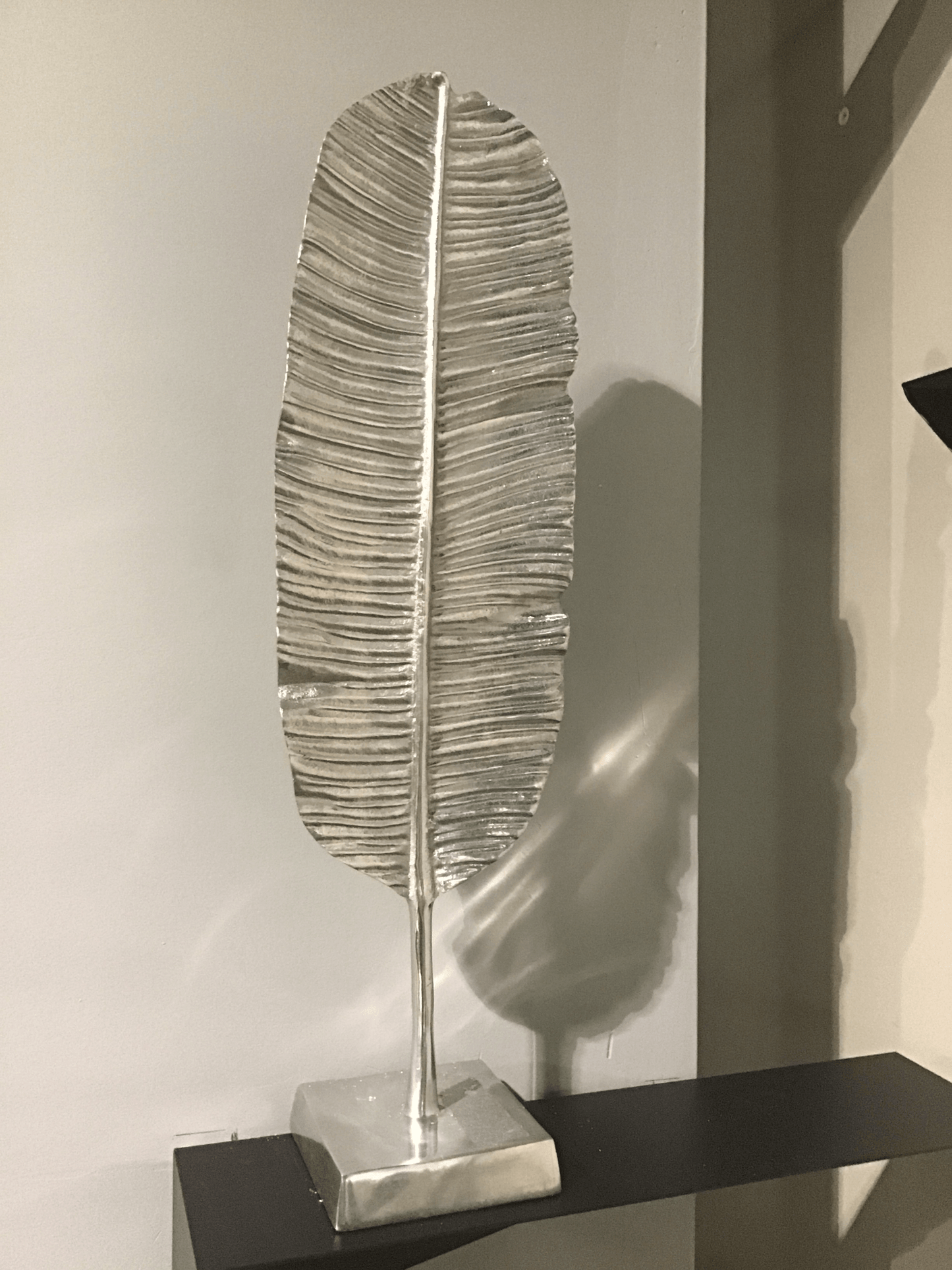 Decorazione a foglia, argento