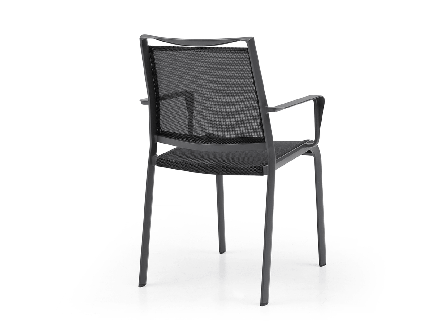 Poltrona da pranzo per esterni Chelle: set da 4