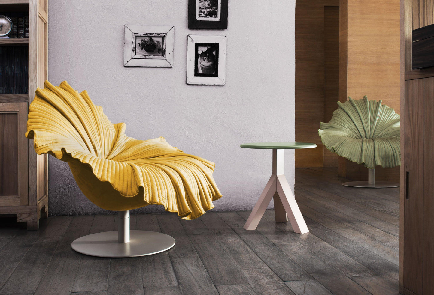 POLTRONA BLOOM GIREVOLE