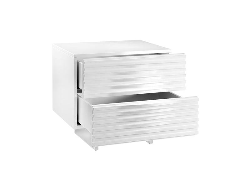 Comodino Luna White