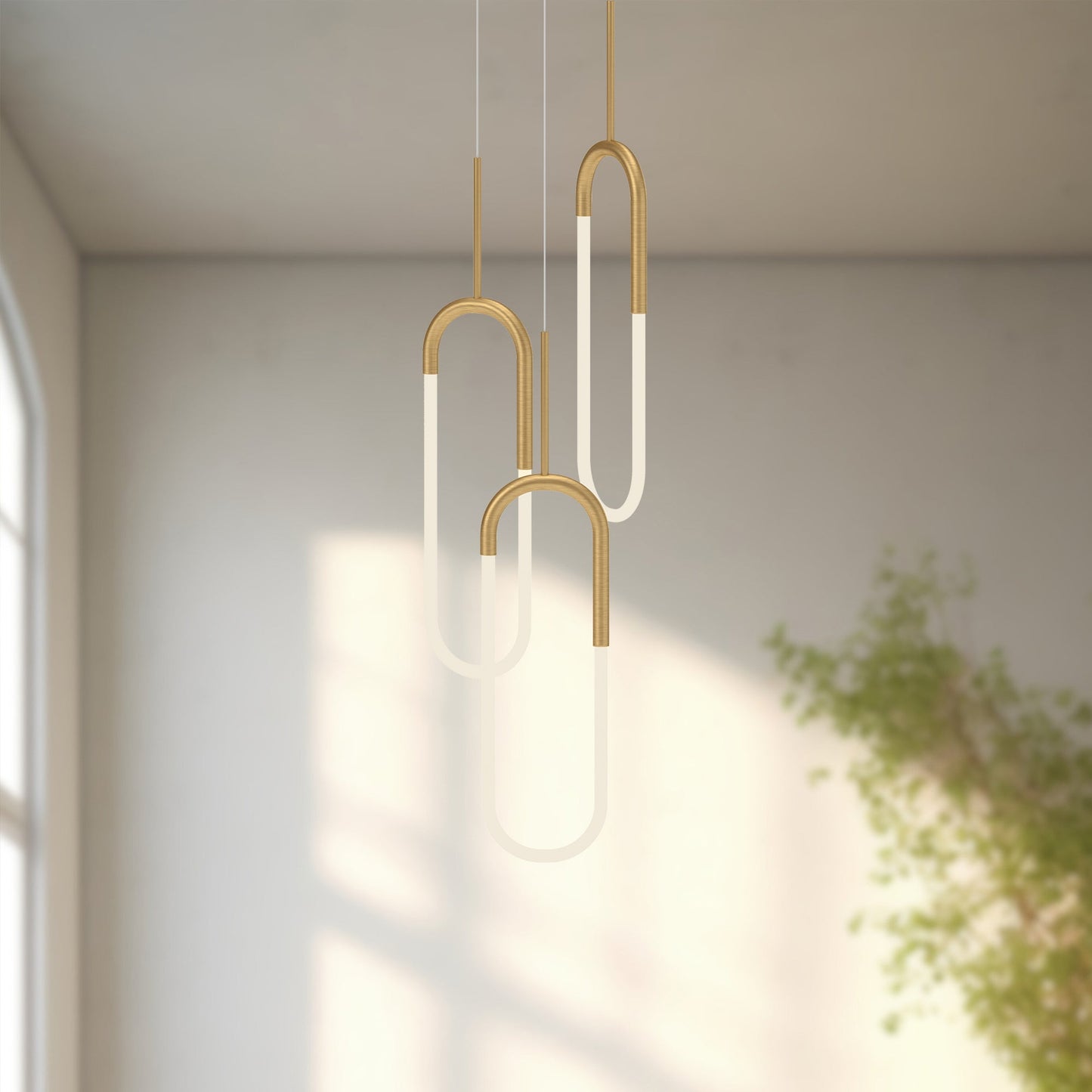 Lampada a sospensione Hera a 3 luci