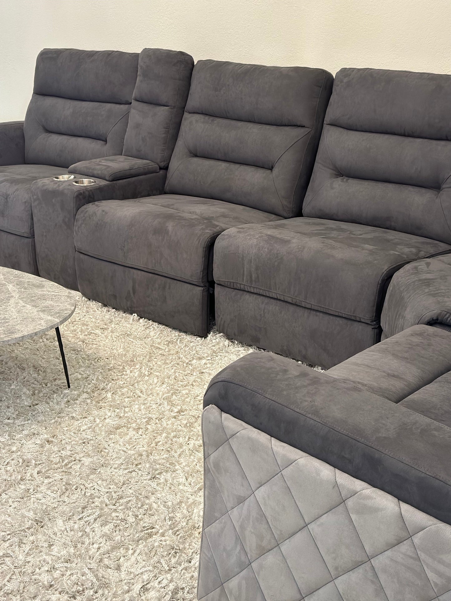 MODELLO DA PAVIMENTO - DIVANO COMPONIBILE MISTY ASH