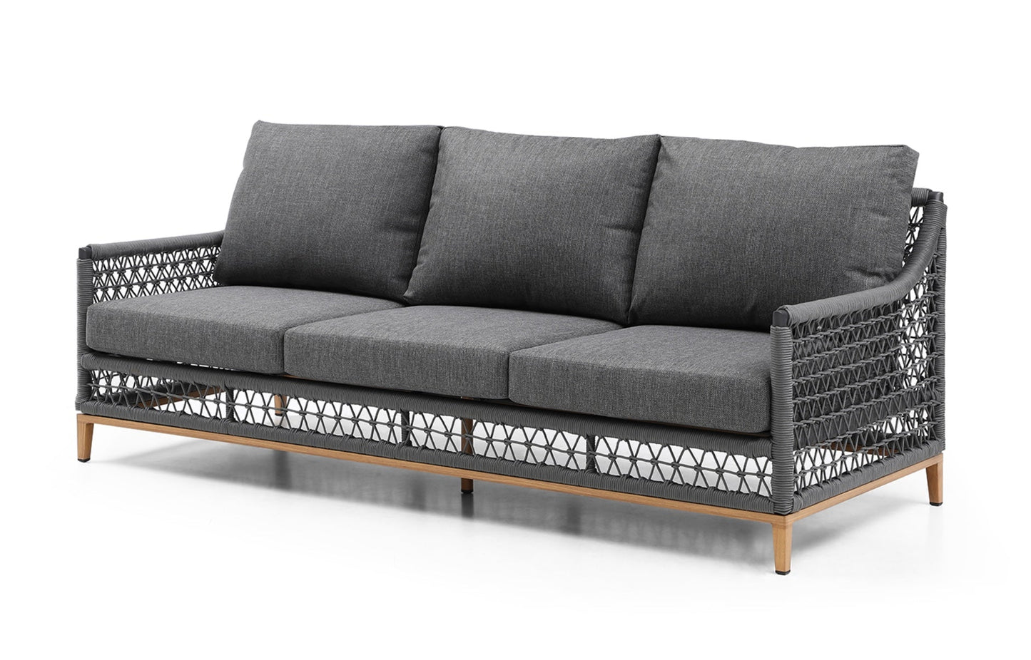 Set da esterno Ken: divano, 2 sedie, tavolino