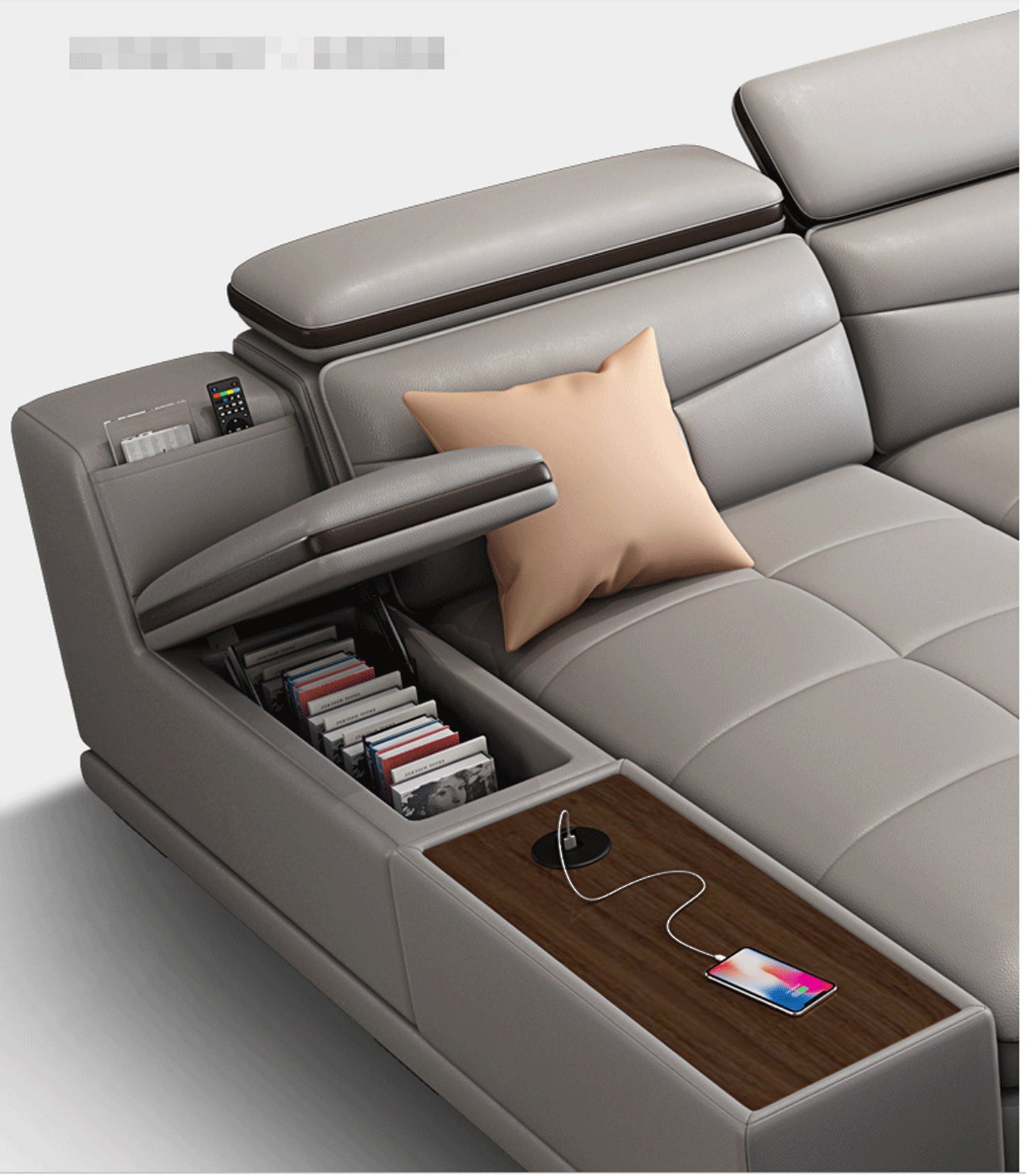 Divano componibile modulare LuxeFlow
