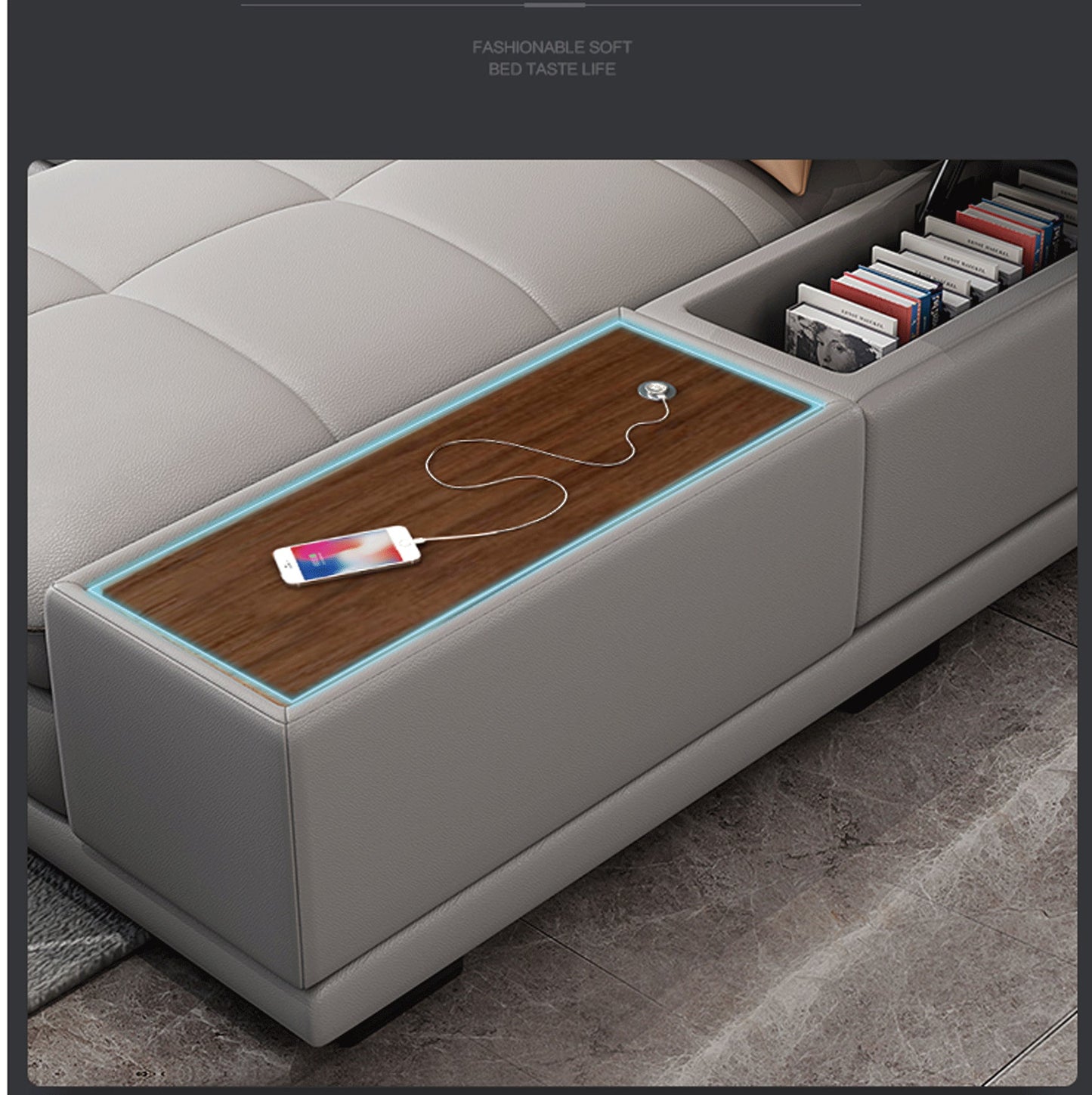 Divano componibile modulare LuxeFlow