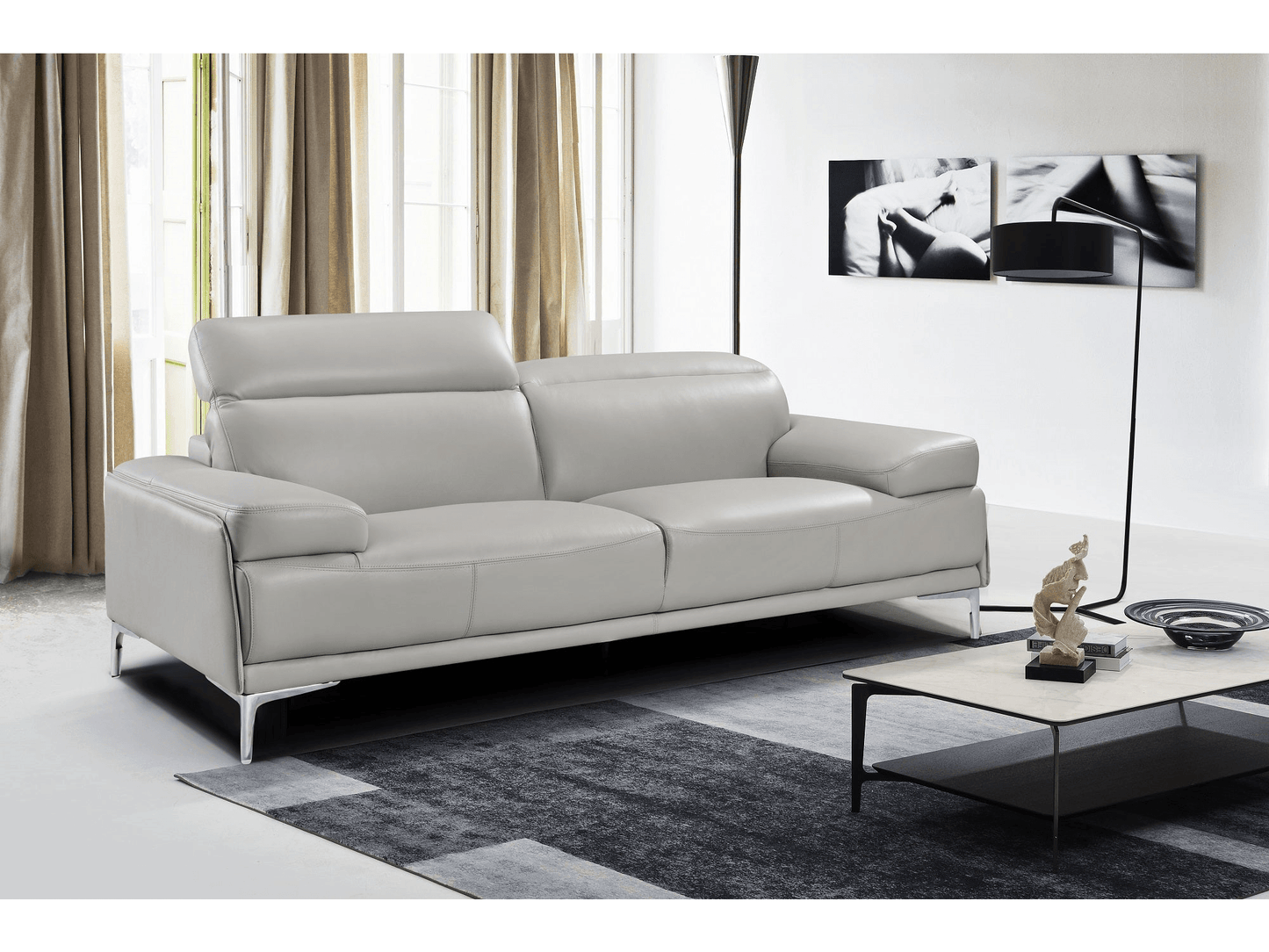Divano Archlight grigio chiaro