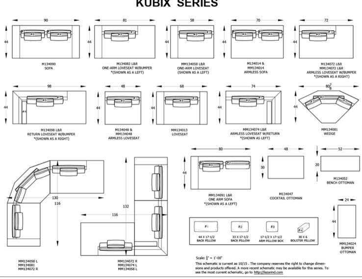 Divano Kubix 118