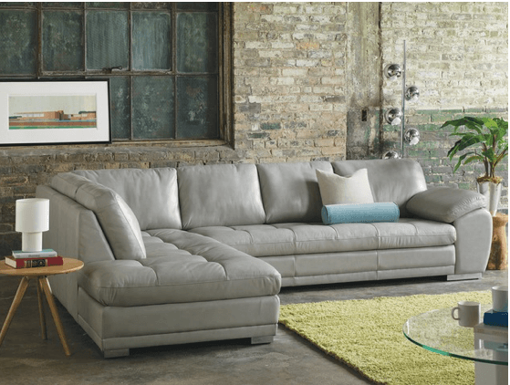 Divano componibile in pelle Miami LHF + RHF Lovesesat