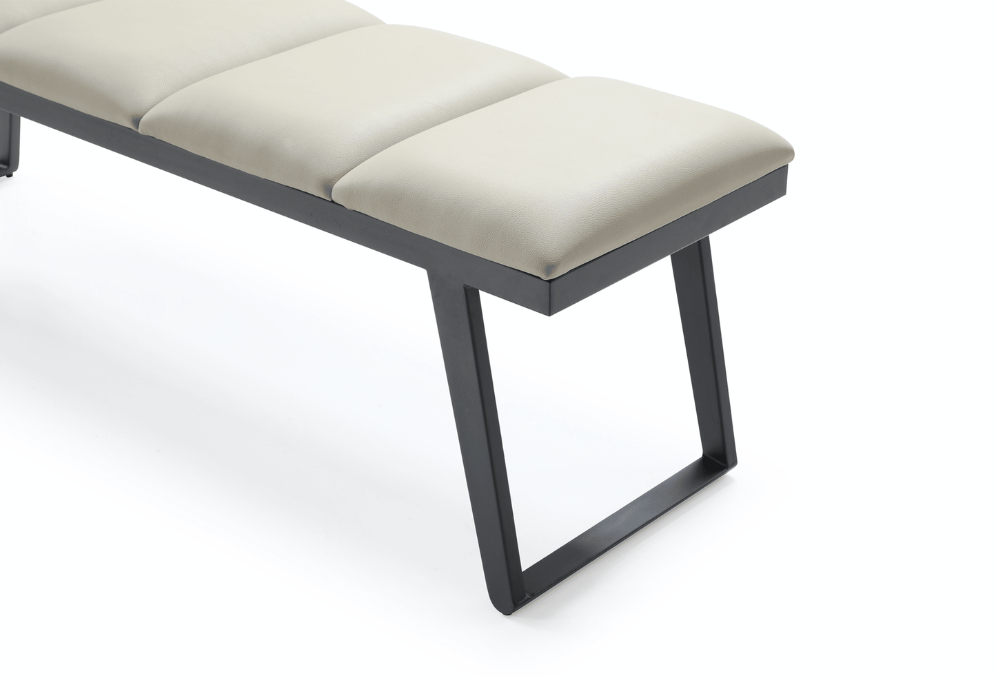 Panca Nathan in grigio scuro