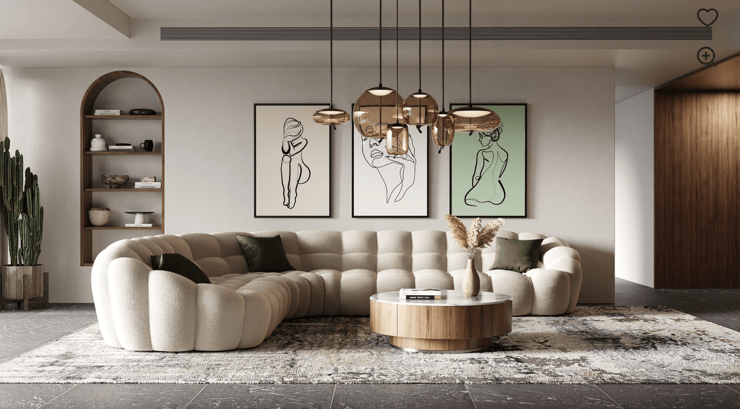 Tessuto componibile Luzmina 204 pollici