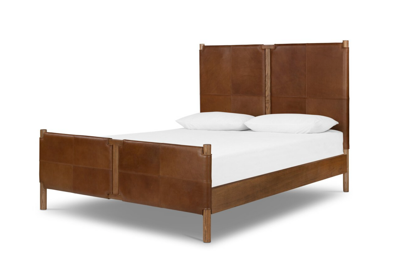 Letto in pelle Pauline Heirloom