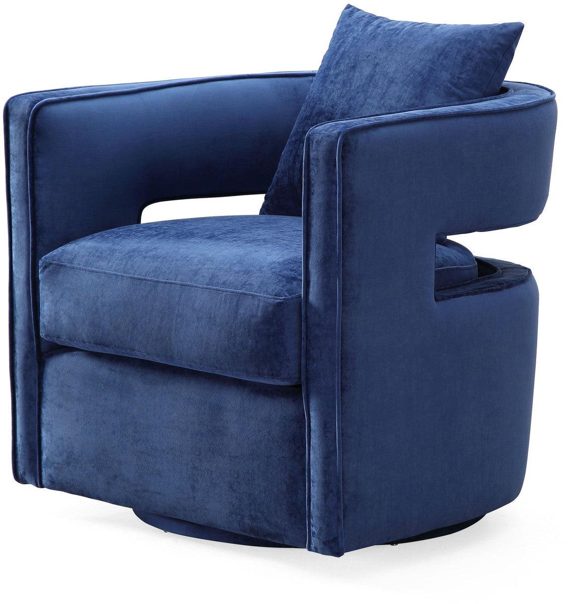 Sedia girevole Kendrick Navy