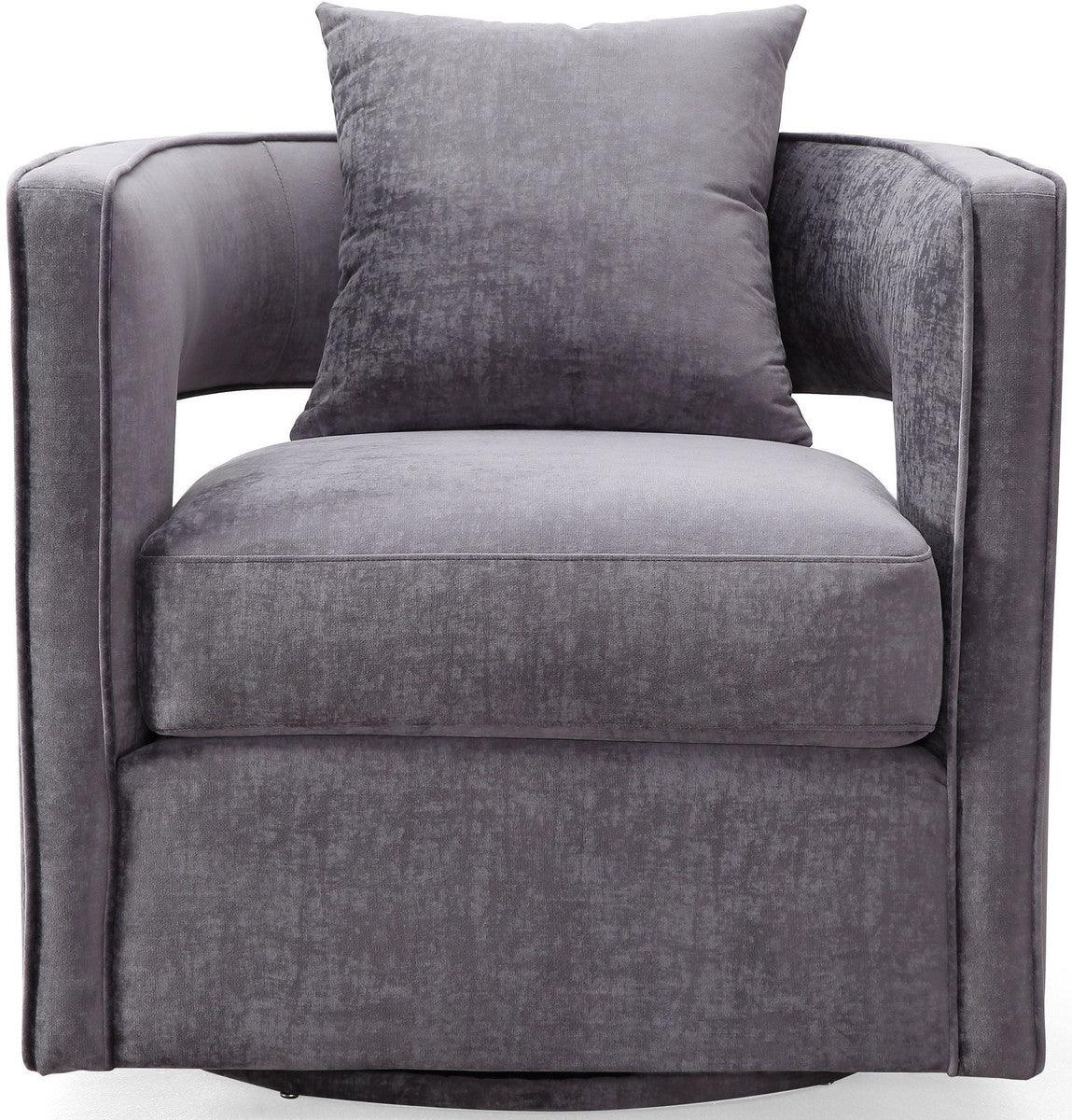 Sedia girevole Kendrick Grey