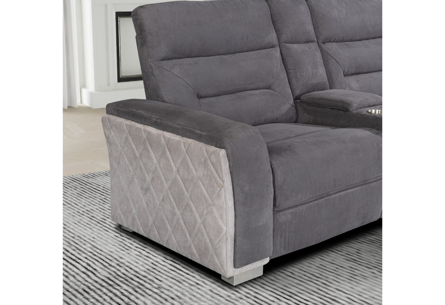 Divano componibile Misty Ash