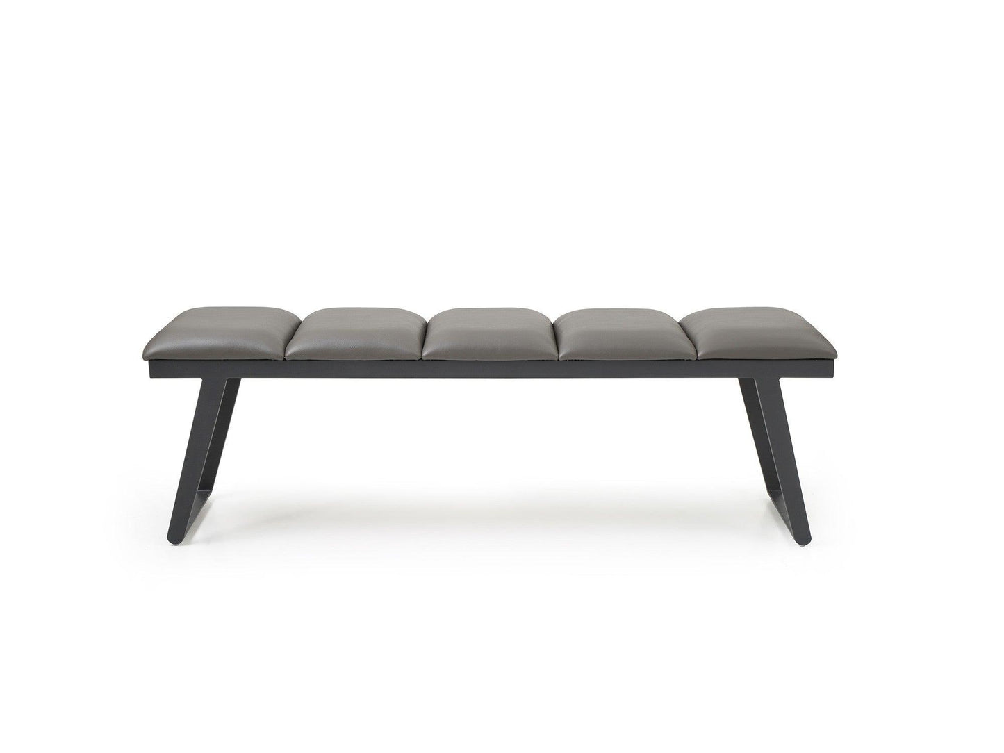 Panca Nathan in grigio scuro