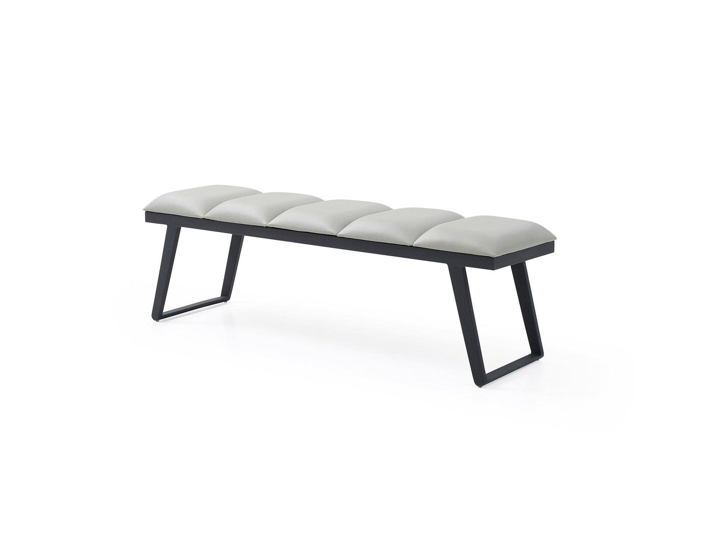Panca Nathan in grigio scuro
