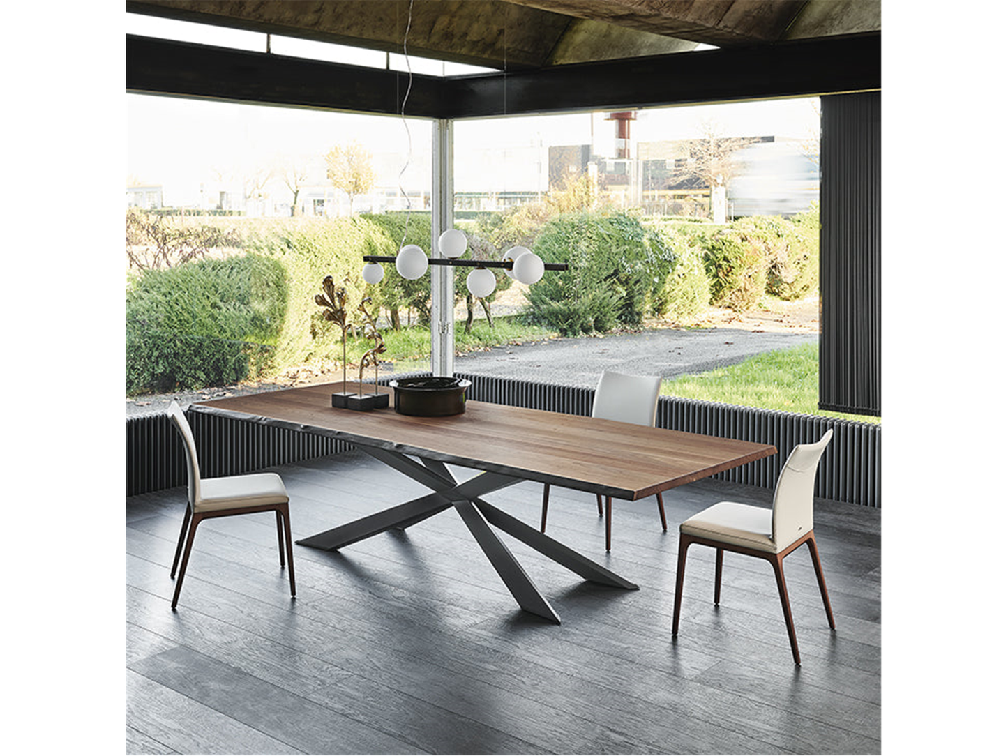 Tavolo da pranzo Spyder Wood - 118W