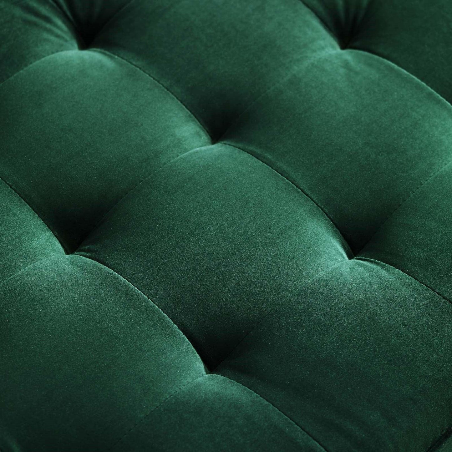 Divano Valerie in velluto verde