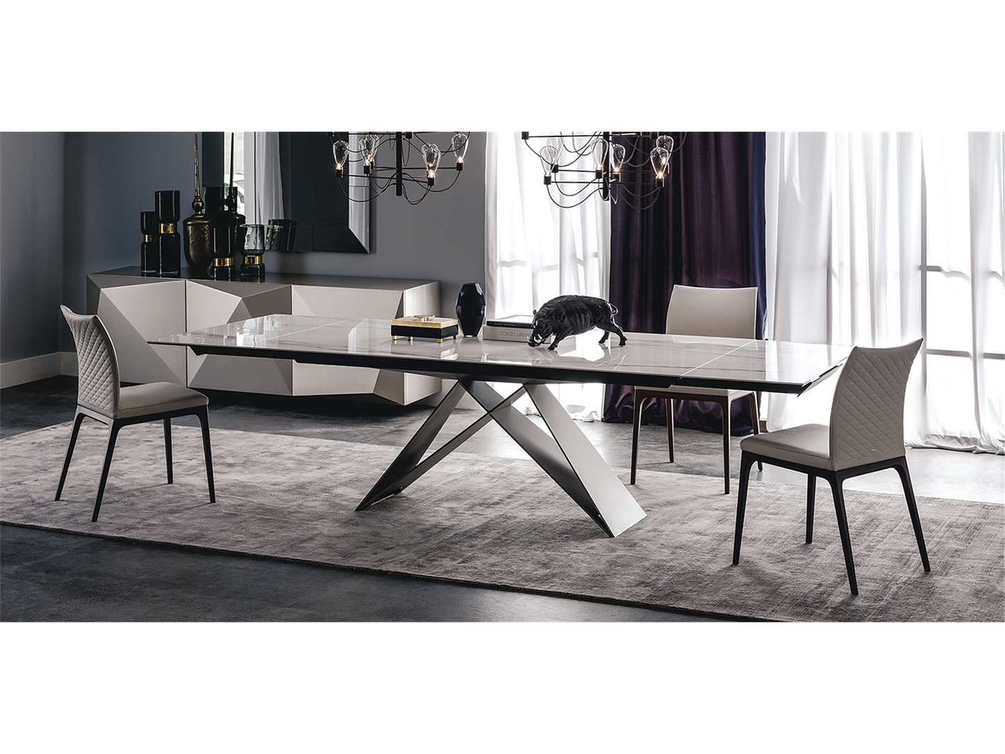 Tavolo da pranzo Premier Keramik Drive - 78W
