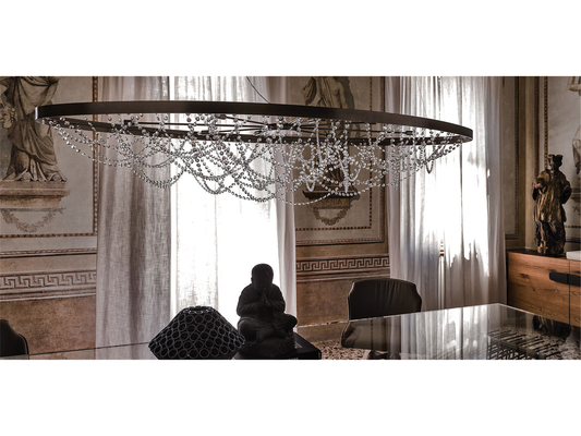 Lampadario di cristallo