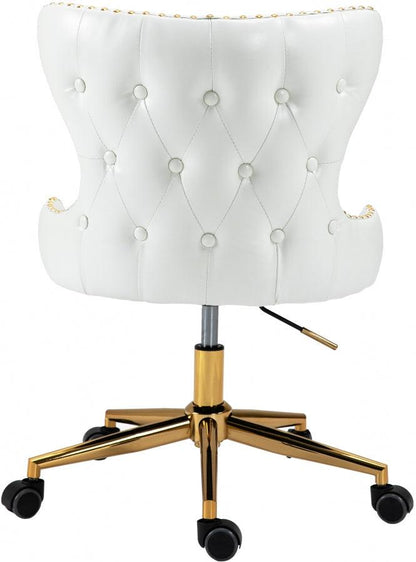 Sedia da ufficio in similpelle Henry