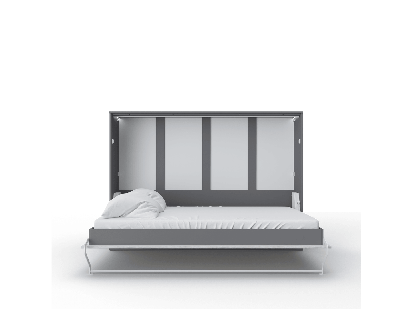 Letto a scomparsa orizzontale europeo BETH FULL XL con LED