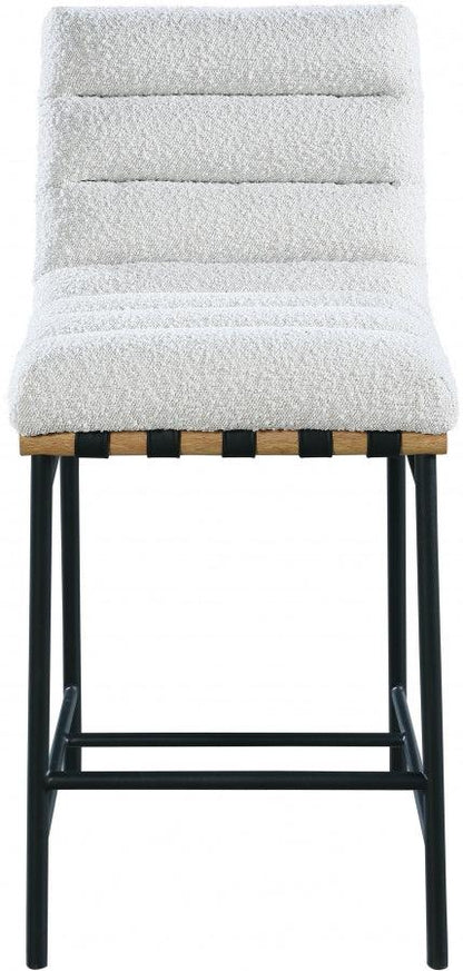 Sgabello da bar Blake color crema