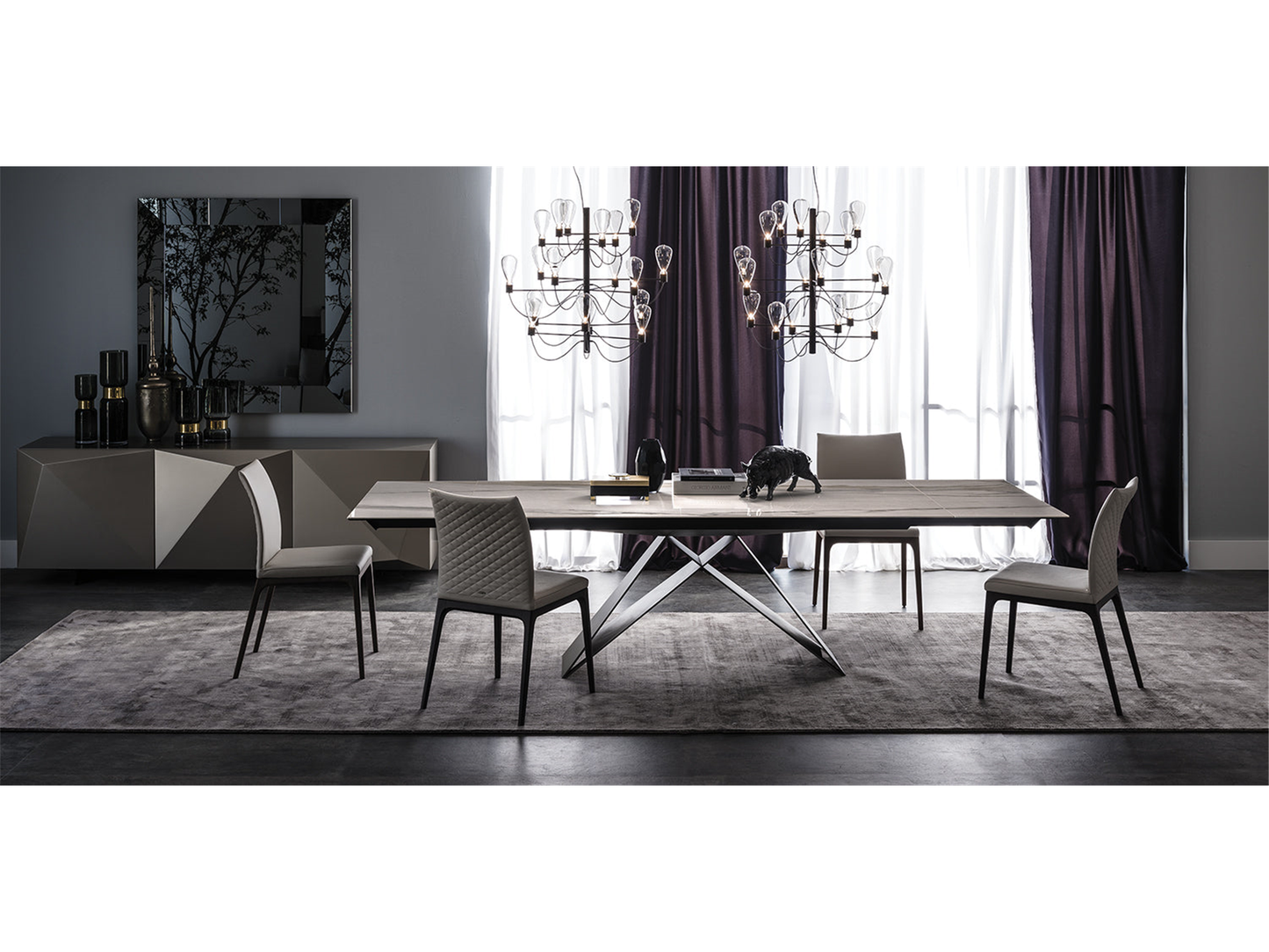 Tavolo da pranzo Premier Keramik Drive - 78W