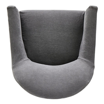 Poltrona girevole con fodera Lowell