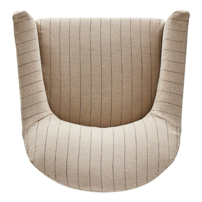 Poltrona girevole con fodera Lowell