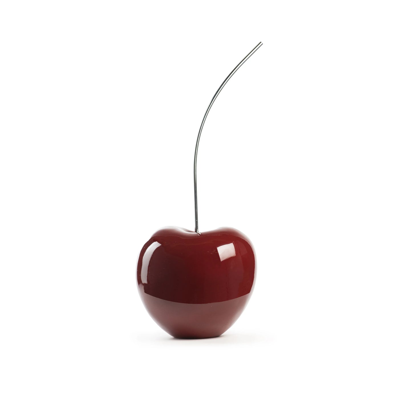 Scultura di ciliegia di vino rosso