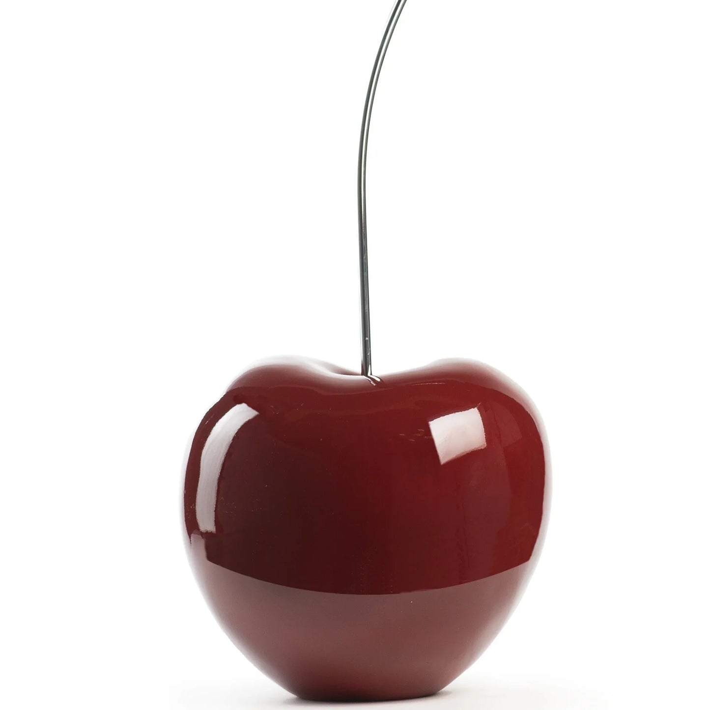 Scultura di ciliegia di vino rosso