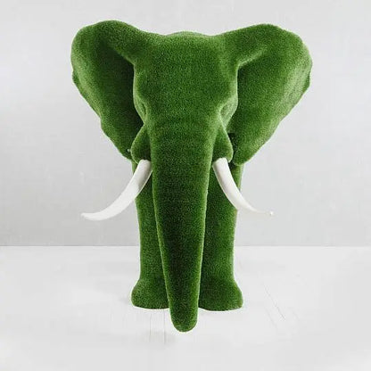 Collezione di topiaria di erba elefante