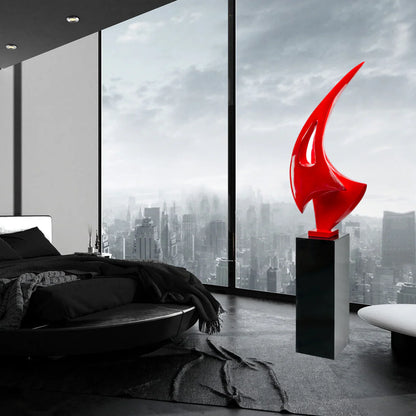 SCULTURA DA PAVIMENTO A FIAMMA