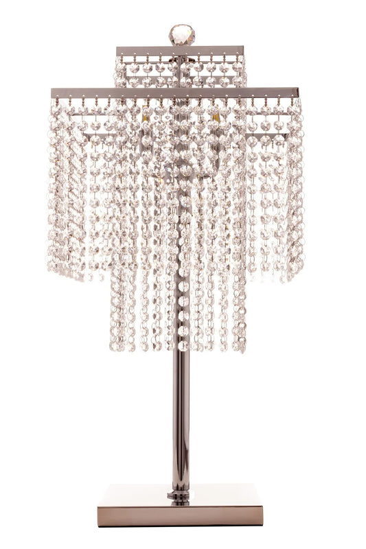 LAMPADA DA TAVOLO IN CRISTALLO AMALIA