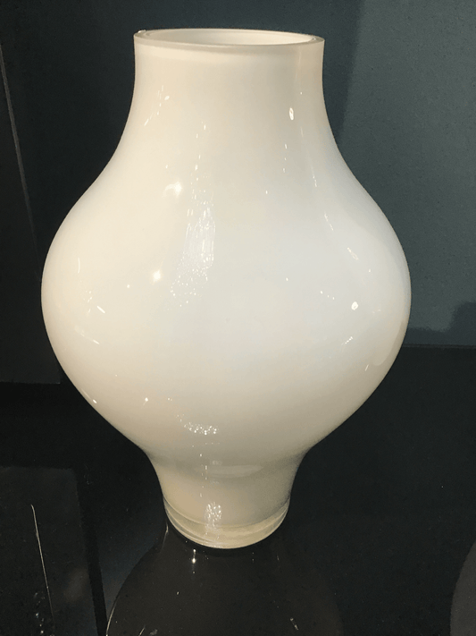 Vaso a pera, bianco