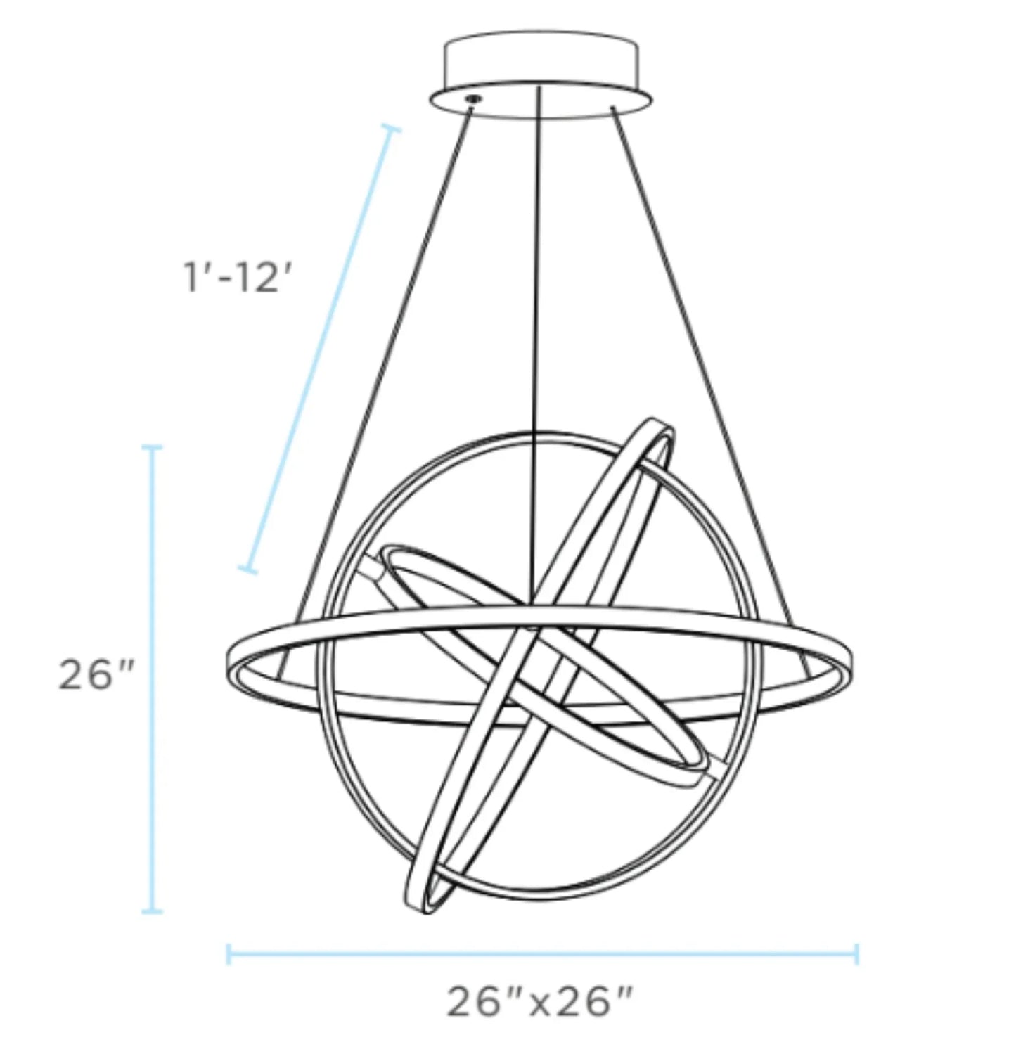 LAMPADA A SOSPENSIONE LED OXXY