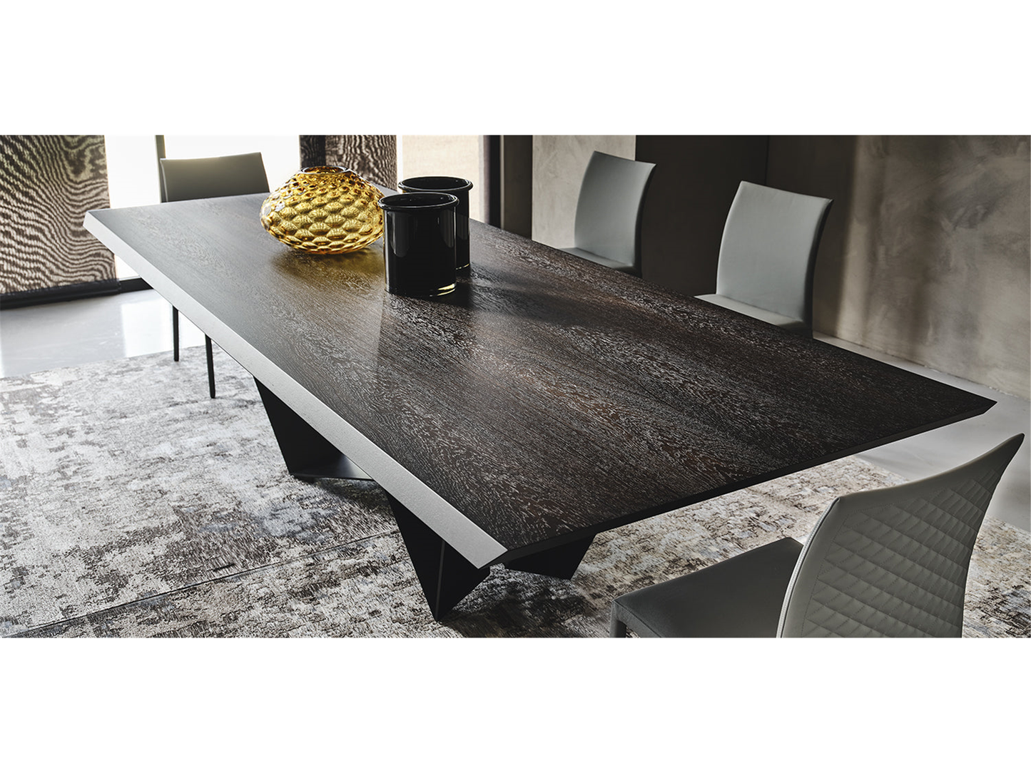 Tavolo da pranzo Skorpio Wood Master - 118W