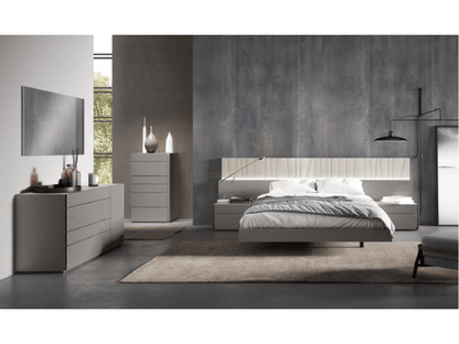 Collezione camera da letto Porto - Grigio