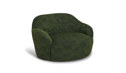 Sedia girevole Graham Accent di Palliser in tessuto tecnico Hush colore MUSHROOM