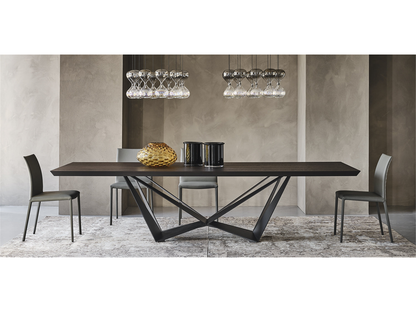 Tavolo da pranzo Skorpio Wood Master - 118W
