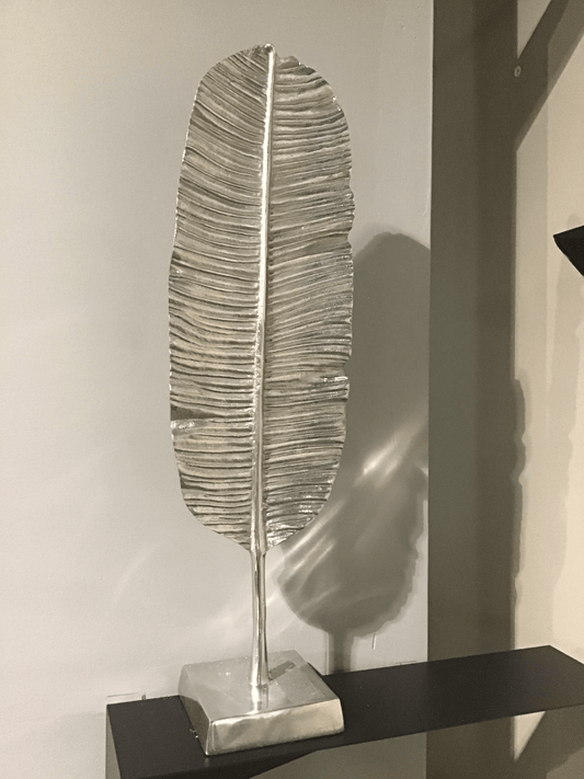 Decorazione a foglia, argento