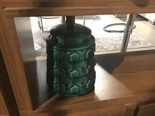 Barattolo per biscotti verde