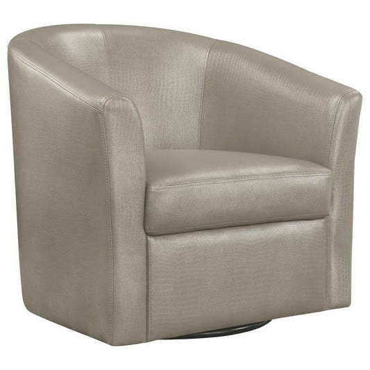 Poltrona girevole Tatum Arm Accent Champagne